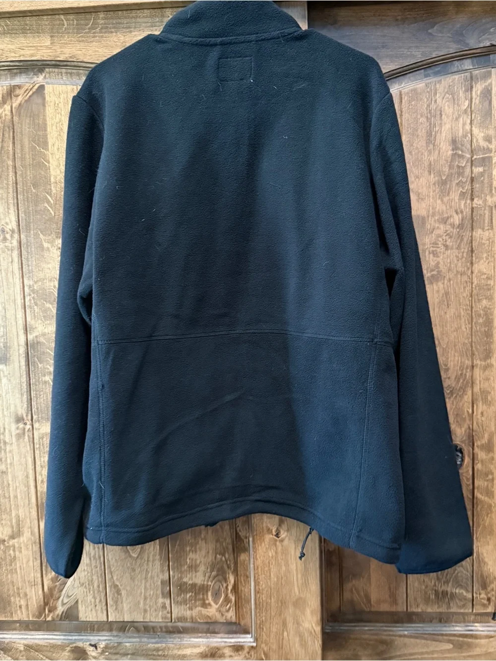 Classic Black Fleece Jacket